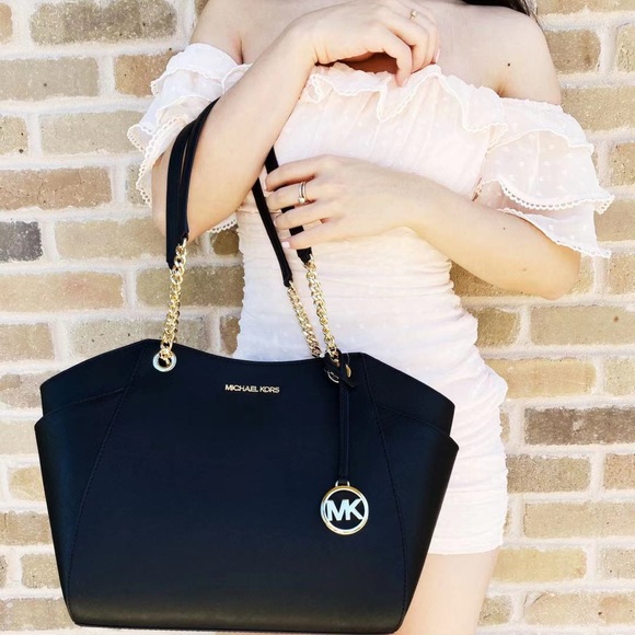 BUNDLE👜💕Michael Kors Large Chain Tote & Wallet - Picture 3 of 5